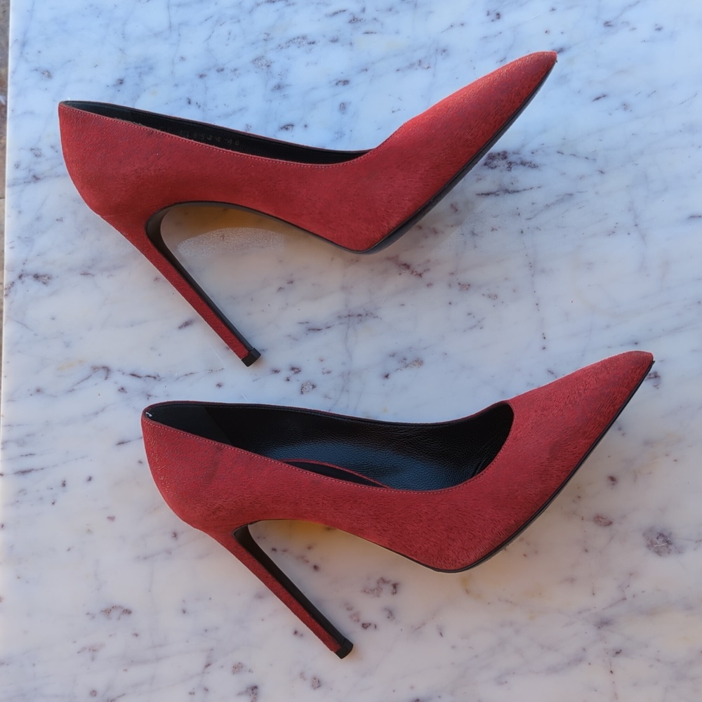 YSL red pumps - Picture 3 of 5